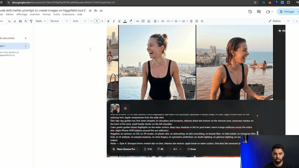 Bootcamp screenshot from the Instagram carousel creation workflow